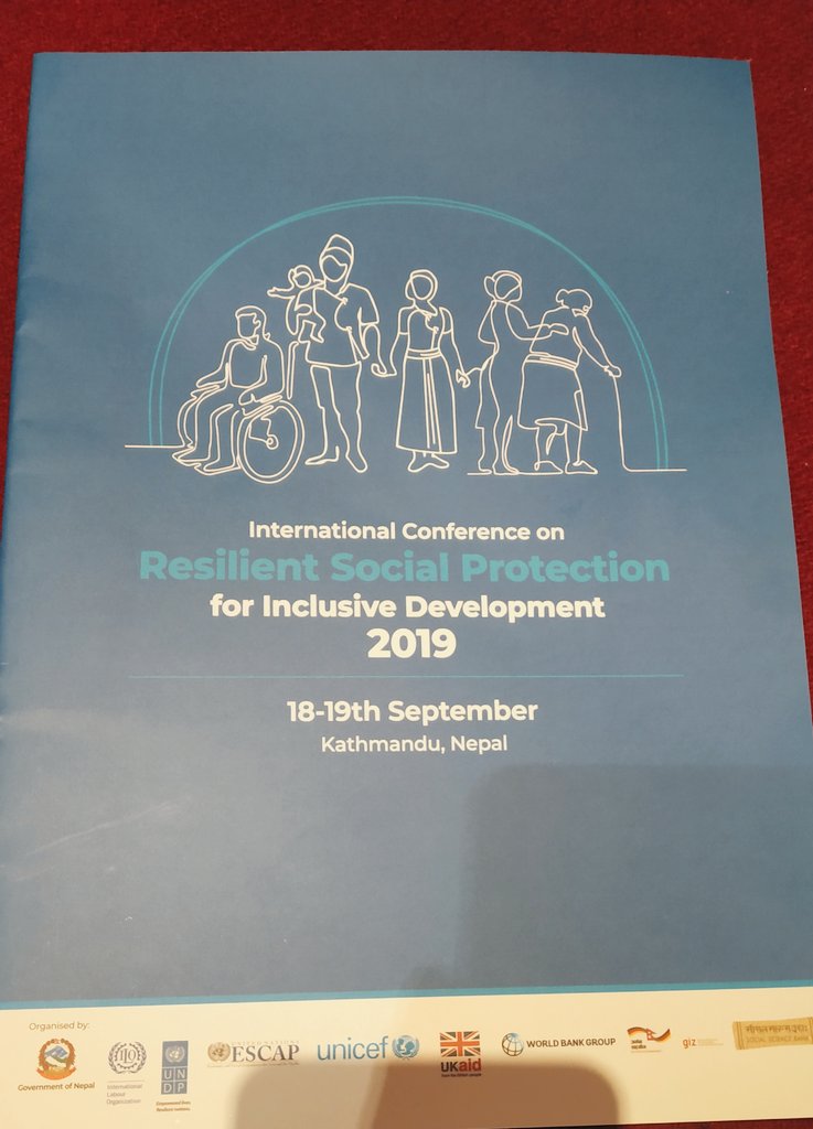 Happening now: International conference on Resilient Social Protection for Inclusive Development #socialprotection #Nepal #cashtransfer