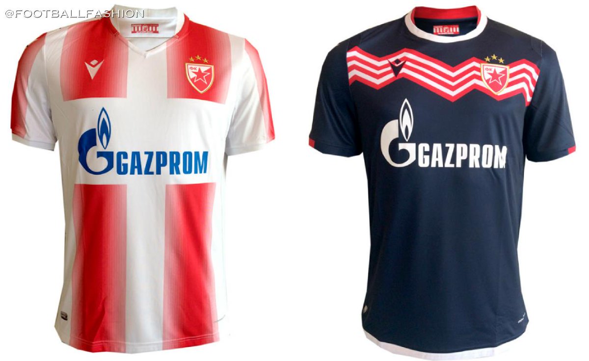 FK Crvena zvezda 2023/24 Macron Kits - FOOTBALL FASHION