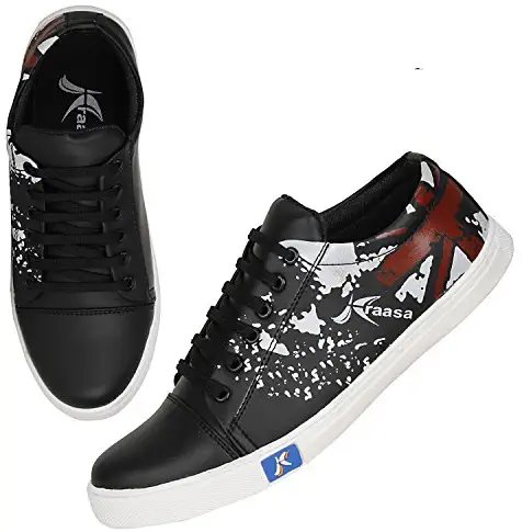 kraasa men's synthetic sneakers