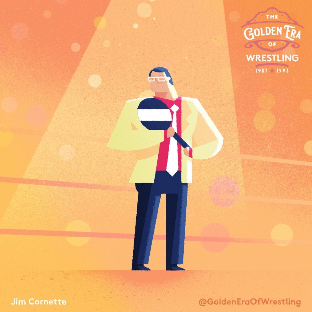 Happy Birthday to one of the all-time great wrestling minds, JIM CORNETTE. 