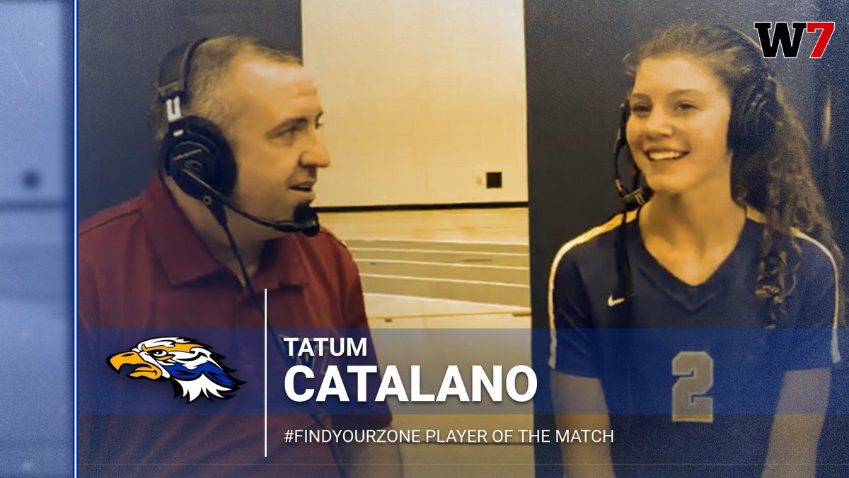 W7 Productions (@productionsw7) on Twitter photo Our <a href="/ZoneAthletics/">Zone Athletics</a> #FindYourZone Player of the Match tonight was Germantown’s <a href="/catalano_tatum/">Tatum Catalano</a> ! Congratulations on your 3-2 victory and a dominating fifth set by Tatum! #TooMuchTatum Our <a href="/ZoneAthletics/">Zone Athletics</a> #FindYourZone Player of the Match tonight was Germantown’s <a href="/catalano_tatum/">Tatum Catalano</a> ! Congratulations on your 3-2 victory and a dominating fifth set by Tatum! #TooMuchTatum