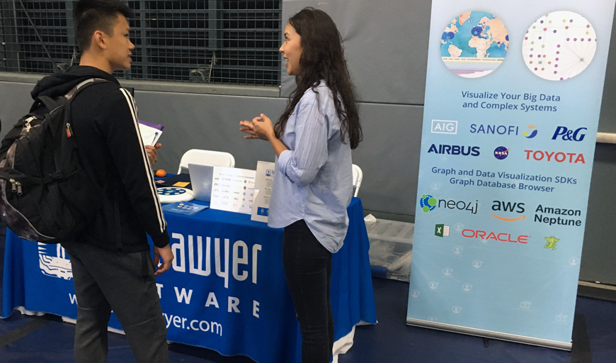 TSawyerSoftware's tweet photo. Thanks for another great career fair, @UCBerkeley! We love the energy and enthusiasm of everyone who stopped by. In case you missed us, you can catch us next semester or apply for one of our many open positions on our website: https://t.co/b5n4axq3RW @CalCareerCenter #HireCal https://t.co/YU2QdoROe6