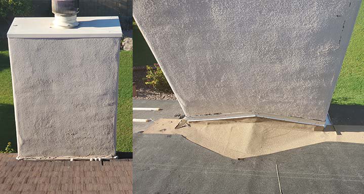 jpcontract's tweet image. Did you know that best building practices requires crickets on any chimney wall wider than 3 ft? Without it water will pool causing the wood to rot. Call us now! J Preston Contracting 480-527-3875 jprestoncontracting.com