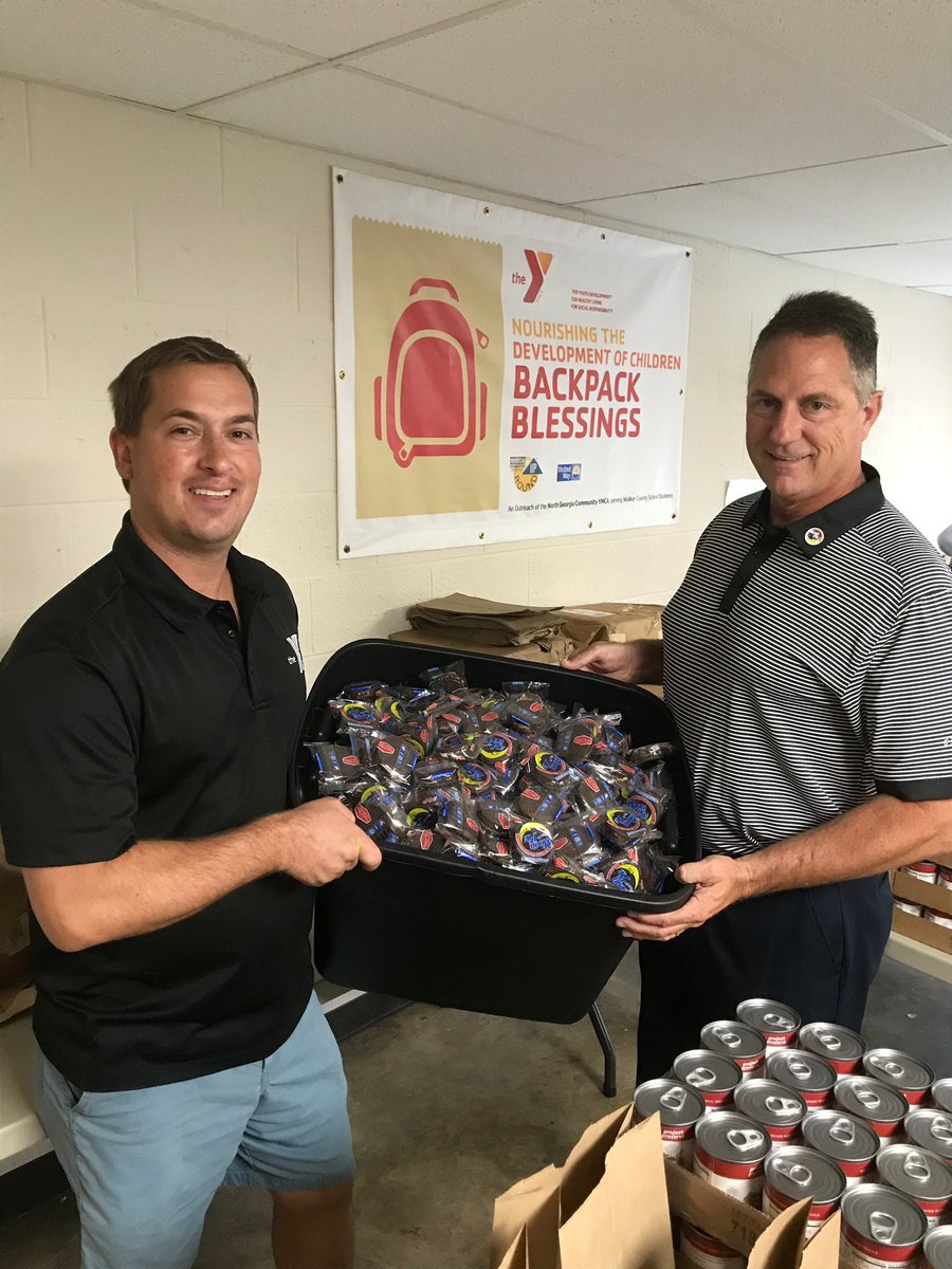 ymca_northga's tweet photo. @WalkerCoSchools Tonight was monumental for #backpackblessings! It was our highest number of bags packed and highest volunteer attendance in history! Thank you #moonpie for the special treats! https://t.co/ij4hAMhKCm