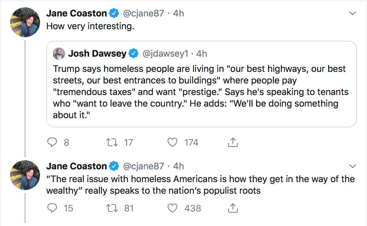 derekahunter's tweet photo. How lies spread: One "reporter" selectively quotes something with no context, another "reporter" then "interprets" that quote as a new quote. Lather, rinse, repeat. #FeedTheNarrative https://t.co/9CN2vkG0FC
