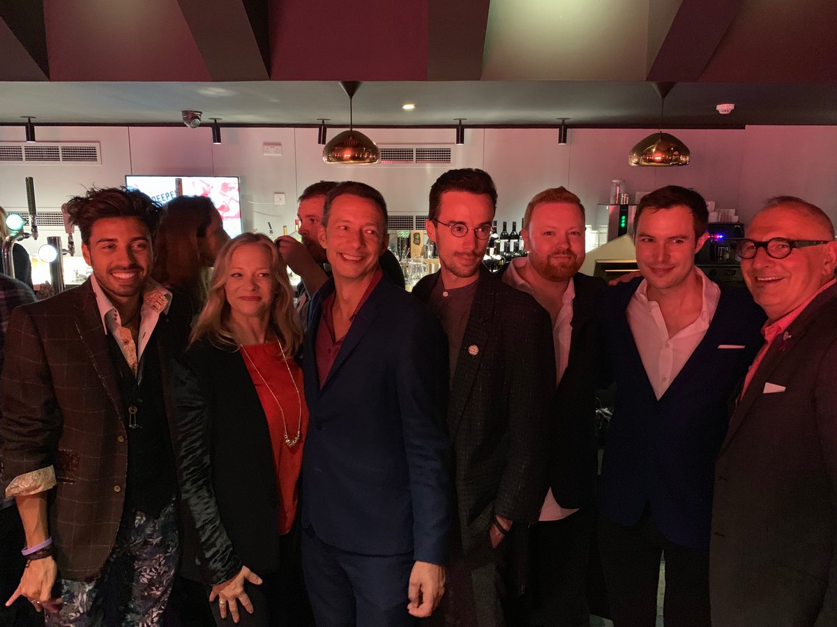 This evening's world premiere of The Grass Is Always Grindr movie at the Curzon Soho. Happy and proud to be part of this magnificent project!  #TGIAG 
<a href="/56deanstreet/">56 Dean Street</a>