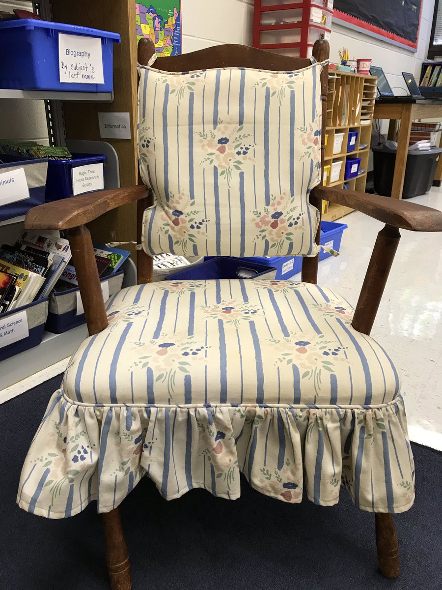 Mary Lucille Ragoza (@lucyragoza) on Twitter photo Look at this child sized-treasure I inherited from my neighbor! It was her GREAT grandmothers, & she loves knowing it’s going to my classroom reading corner! What treasures have you repurposed for your classroom?! <a href="/CorbySwan/">Corby Swan</a> @MissNikkiIn5th @mstonini524 <a href="/BedminsterPTO/">BedminsterPTO</a> #elachat Look at this child sized-treasure I inherited from my neighbor! It was her GREAT grandmothers, & she loves knowing it’s going to my classroom reading corner! What treasures have you repurposed for your classroom?! <a href="/CorbySwan/">Corby Swan</a> @MissNikkiIn5th @mstonini524 <a href="/BedminsterPTO/">BedminsterPTO</a> #elachat
