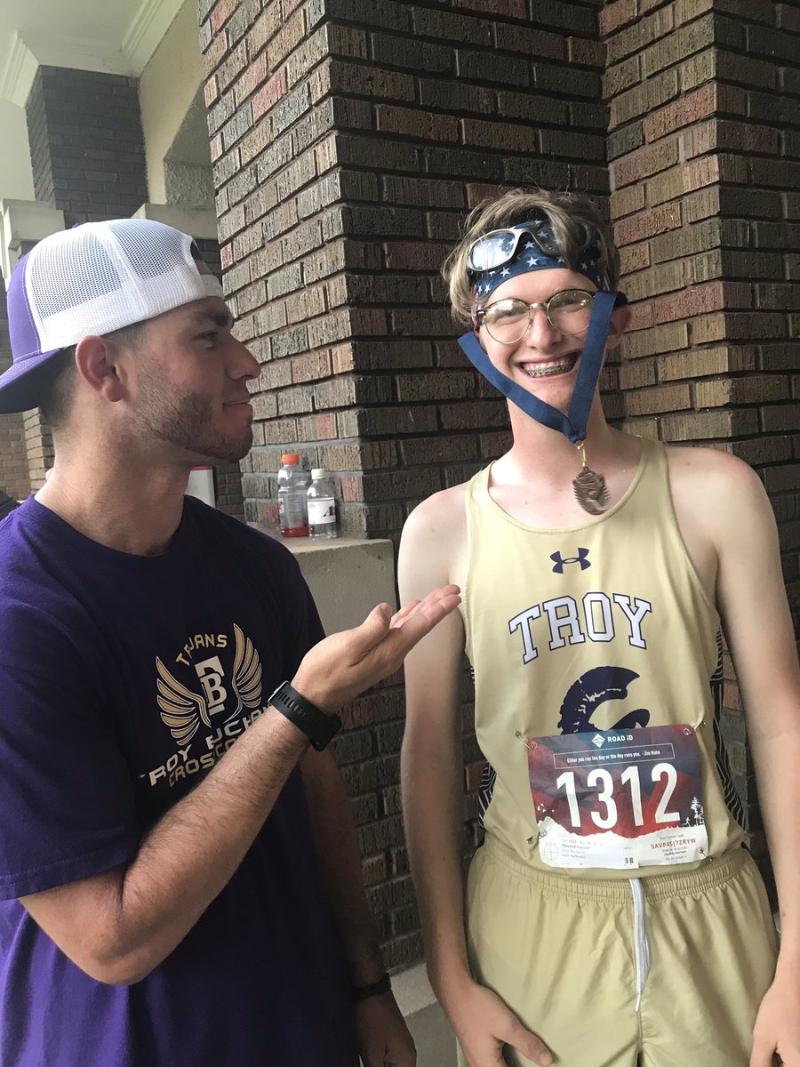 Last one best one! Nice 3rd place JV finish for Maxwell.