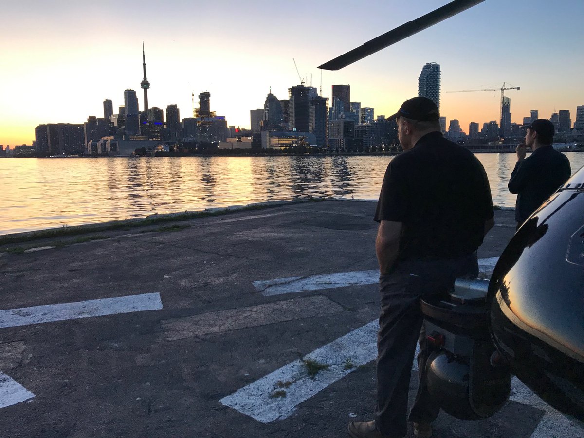 Working with Dave on a beautiful night downtown Toronto.