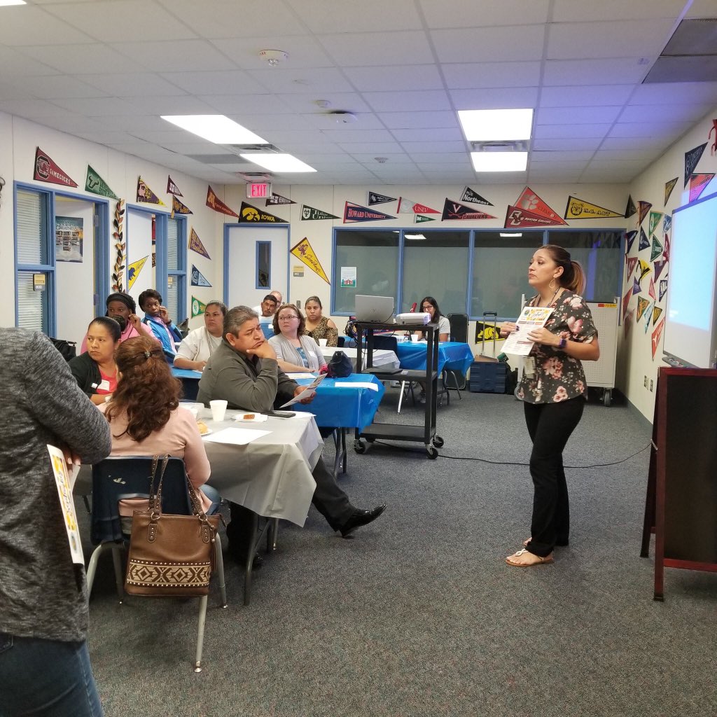 CliftonPride's tweet image. Had a great time at Coffee with the Principal- Parent University edition- today!  #capable #connected #caredfor @Northwest_HISD