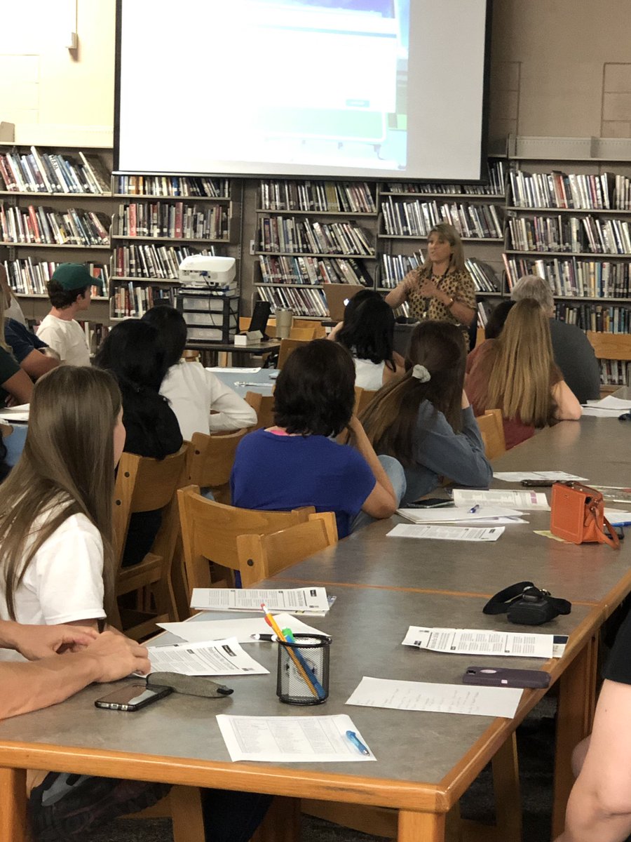 Thank you to all of our parents and #Mustangs who came to our Senior #CollegePlanningNight! It was an informative #CommunityEvent for those who came! If you still have questions, go to the CRC for more #StudentExperiences! #WhatsNextAwaits #CollegeAwaits #ExcellenceAwaits