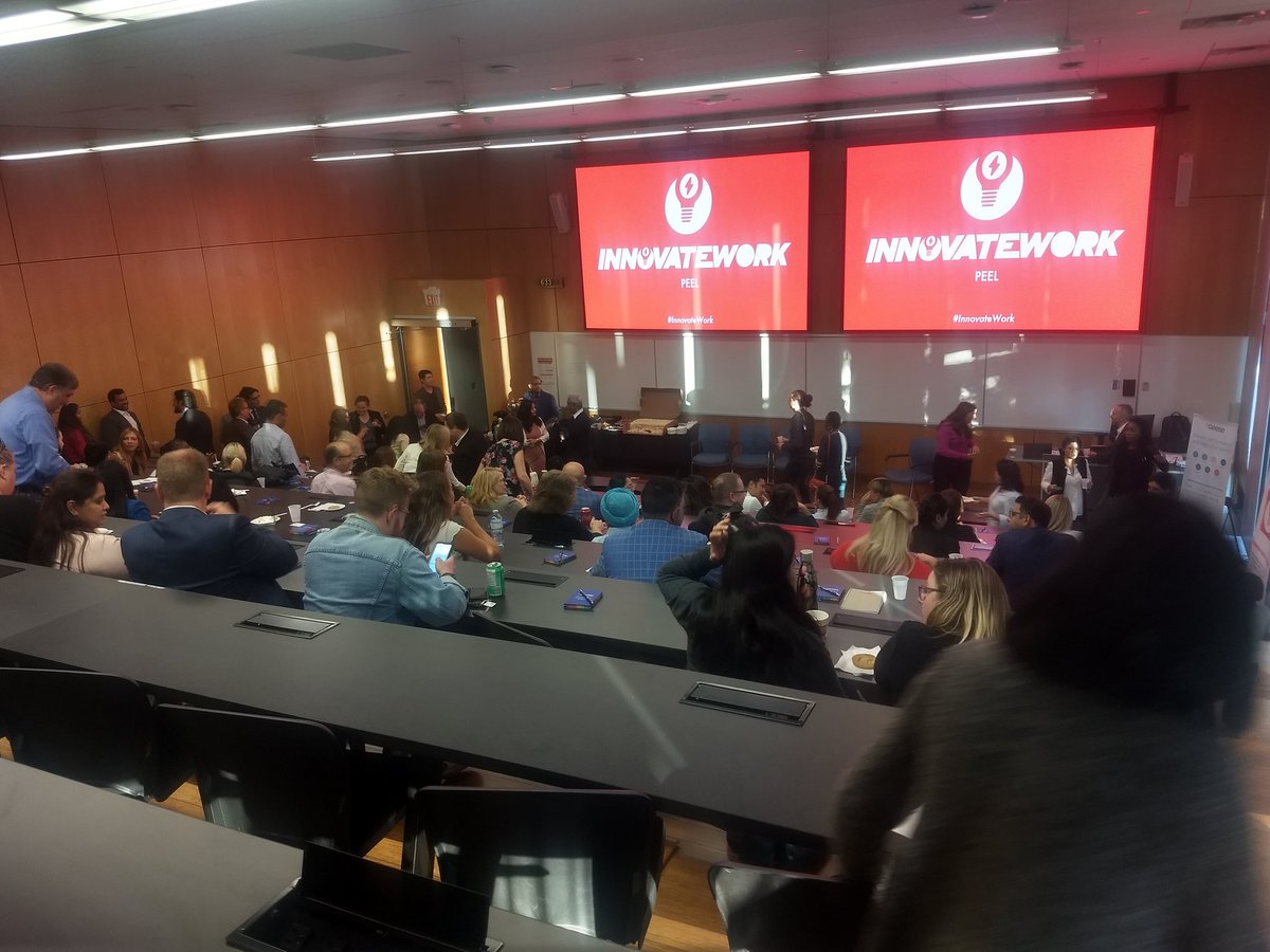 Great to see so many #HR #Talent and #technology pros come together for our first #InnovateWork Peel event tonight! Thanks to our amazing speakers and sponsors too! <a href="/InnovateWorkNow/">InnovateWork</a> <a href="/aldeen_sim/">Aldeen Simmonds-Thorpe</a> <a href="/RobCatalano/">Rob Catalano</a> <a href="/bill_banham/">Bill Banham</a> <a href="/7geese/">Agoose</a> <a href="/lighthouse_labs/">Lighthouse Labs</a> <a href="/work_tango/">WorkTango</a>
