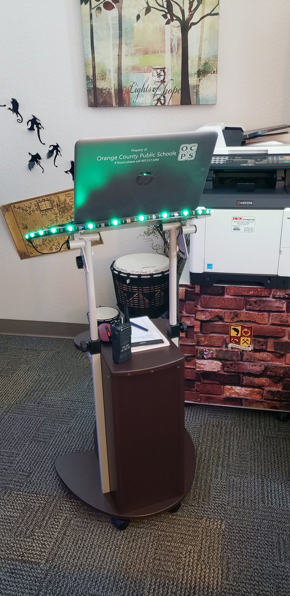 alelivaz's tweet photo. My new "Walkthrough Ride"😎
Not only do I carry my laptop for room visits, but I also carry supplies to fix bulletin boards, special notepads to leave motivational messages and kudos, and some treats for when I see innovating things happening. 👩💼#ProudPrincipal #LeadWithMagic https://t.co/St0mox6ETx
