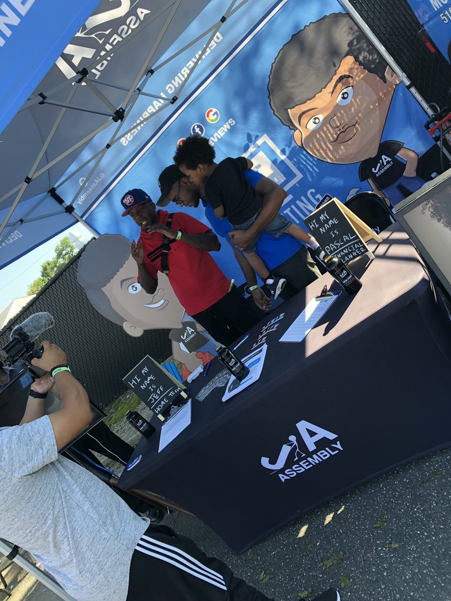 JAassembly's tweet photo. Thank You 🙏🏾🙏🏾🙏🏾 Hot 97’s DJ Magic for being a loyal customer thur out the years and trusting JA Assembly in your homes, yacht and tour bus!

JA Assembly | delivering happiness https://t.co/QANdq8TZHO