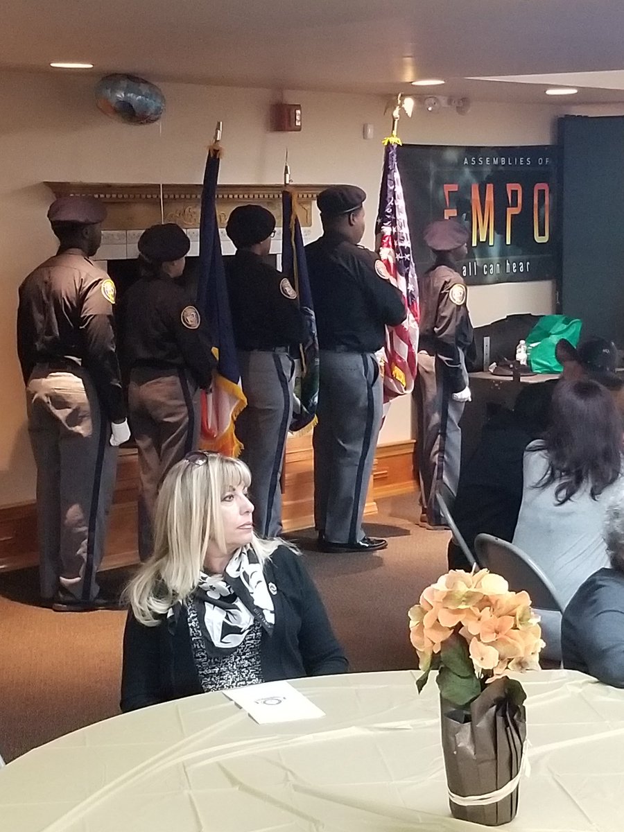120Explorers's tweet image. 120 Explorers color guard at citizens police academy alumni reunion