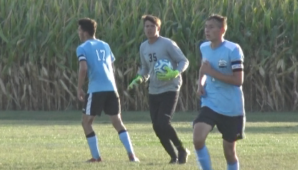 Channel1450com's tweet image. Hatalla's Early Goal Holds For A North Mac Win Over Beardstown: (HIGHLIGHTS) channel1450.com/2019/09/17/hat…