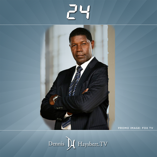 DennisHaysbert's tweet photo. My series "24" ran on FOX for 9 seasons. Do you have a favorite episode? Tell me all about it in your comments below. I look forward to seeing what you post! https://t.co/lXIP9mXWlN