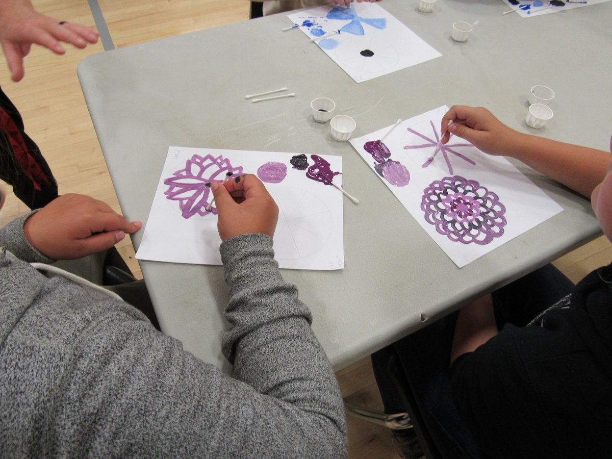 Our Grizzlies did a great job participating in International Dot Day! It was a time to celebrate creativity,
courage and collaboration. #dotday2019 
#annandaleproud