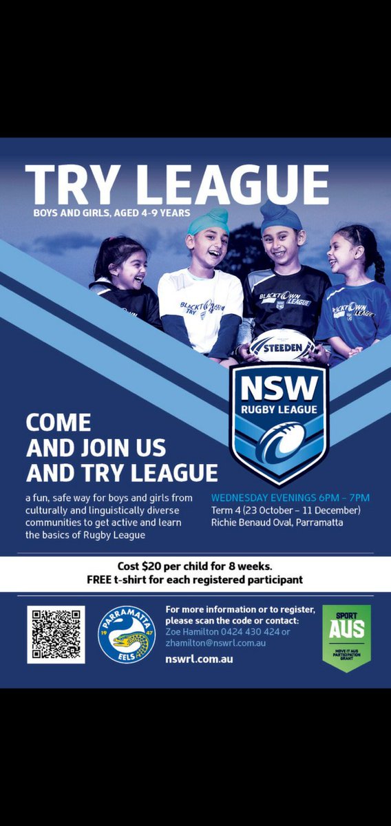 A great way for people from all cultures to experience the beauty of Rugby League. If you or anyone you know are interested please contact the NSWRL