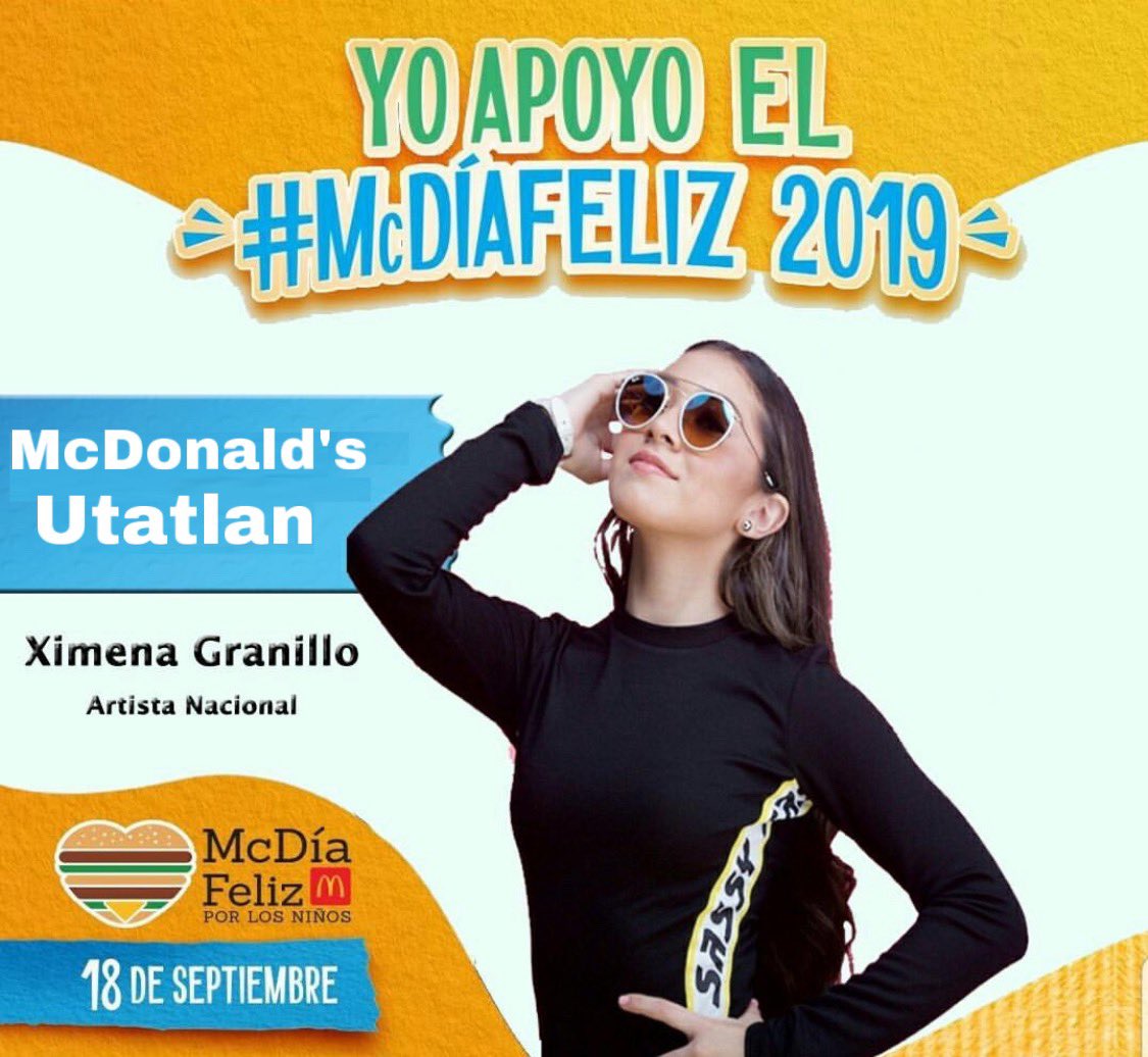 XimeGuate's tweet photo. Nos vemos mañana en @mcguate Utatlan, zona 10, Américas y Petapa apoyando en el #mcdíafeliz ¡Los Espero! 💖 🍔 💖 https://t.co/0MZPfpgP3v