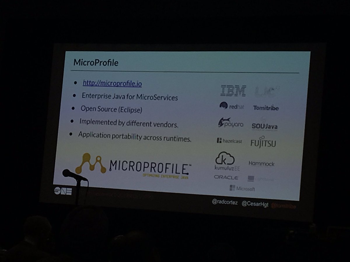 ameliaeiras's tweet image. Really good session with a beautiful mix of technologies @ApacheTomEE, @MicroProfileIO config @graalvm @TheApacheTomcat @JakartaEE by @CesarHgt & @radcortez 🧡 during @OracleCodeOne #OpenSource #sharingIScaring #codeexamples