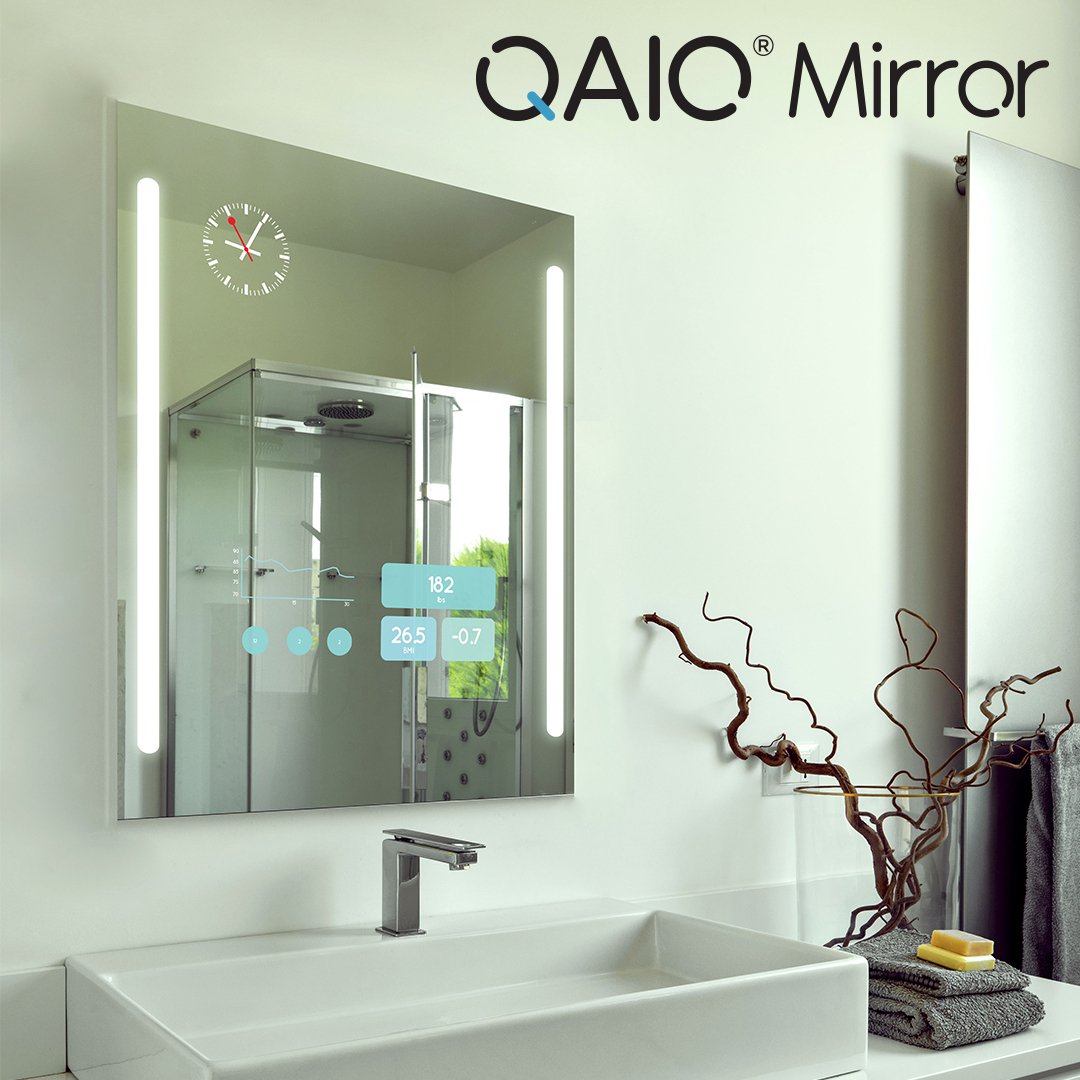 QAIO Single Sink Mirror can have customized cut-outs so it can fit in any bathroom setings. #QAIO #myqaio #singlesmartmirror #singlesmartmirror #bathrooms #bathroomsettings #smarttech
bit.ly/2MD9sdy