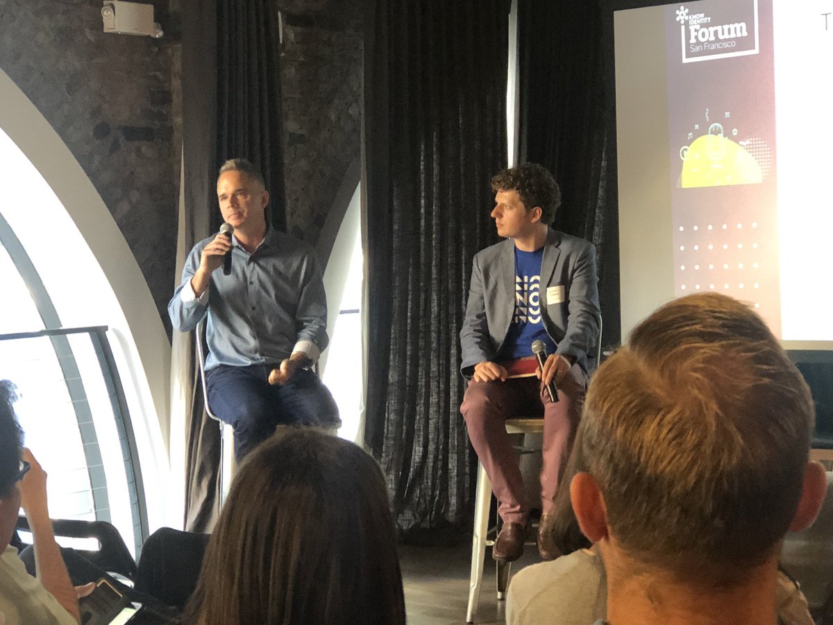 travisjarae's tweet photo. We are LIVE! @dambrosi kicking off  #KNOWidentity the State of Identity podcast with @DocuSign’s Ryan Cox https://t.co/4YLxLoVgko