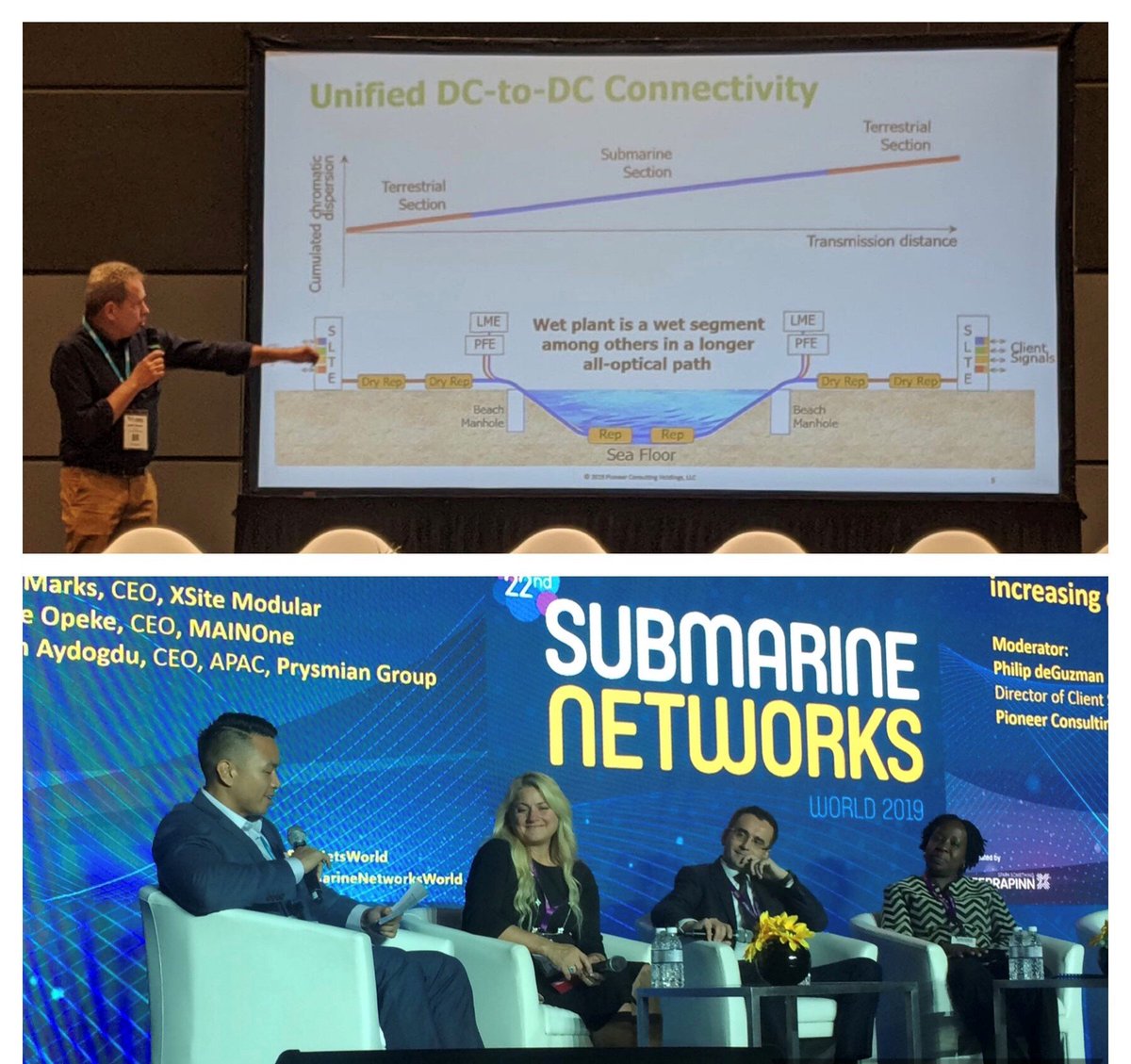 PioneerConsults's tweet photo. @PioneerConsults was pleased to be part of a fantastic Day 1 of @SubNetsWorld. Thank you to the organizers and the panelists from #XSiteModular, #MainOne, and #PrysmianGroup. https://t.co/i2j7MfmHWD