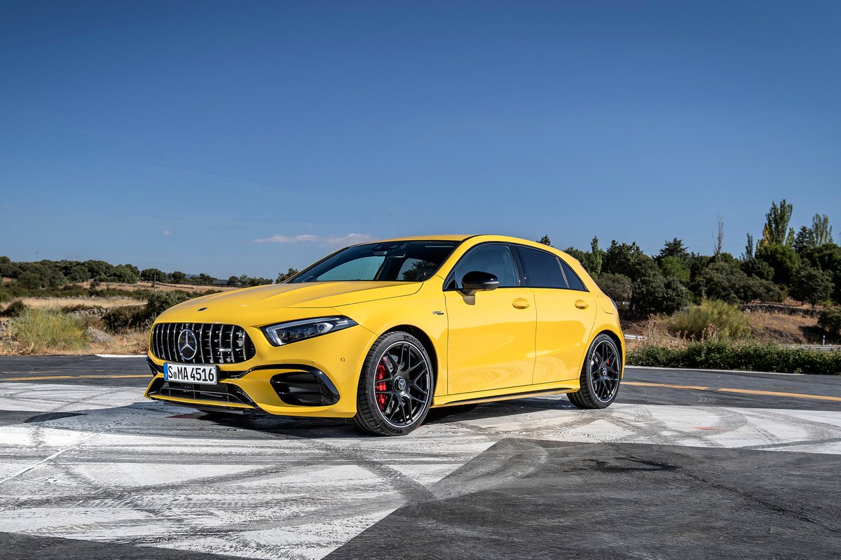 MercBenzNS's tweet photo. Instant Addiction! Marking the new entry-level to the world of driving performance, the all new Mercedes-AMG A 35 4MATIC delivers sports car dynamics in compact design. #A35 #AMG https://t.co/k7JvA14QTk