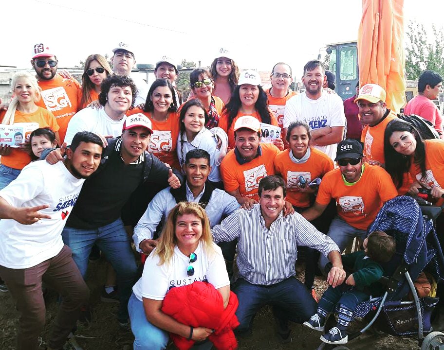 AgrupacionSg's tweet photo. Hoy, acompañamos a #MatiasPosadas, en la caminata realizada en los barrios #RobertoRomero, #Basalo, #IslasMalvinas y Bicentenario. Por una campaña Limpia 
#CadaDiaSomosMas
#SiempreConGustavo
#Socrates
#SaenzGobernador
@matiasposadas
@kuinmonica
@GustavoSaenzOK
@SocraPaputsakis https://t.co/O89WPSmUjZ