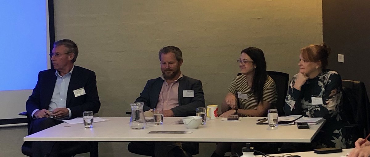 Martin ⁦<a href="/AustralFish/">Austral Fisheries</a>⁩, Sam ⁦⁦<a href="/allthingsfish/">Blue Harvest</a>⁩, Nicole ⁦<a href="/FRDCAustralia/">FRDC</a>⁩ and Mel ⁦@DeptAgNews⁩ providing industry leadership learnings to the the 2019 NSILP cohort. <a href="/affectusaus/">affectusaus</a>, ⁦<a href="/SydFishMarket/">Sydney Fish Market</a>⁩.