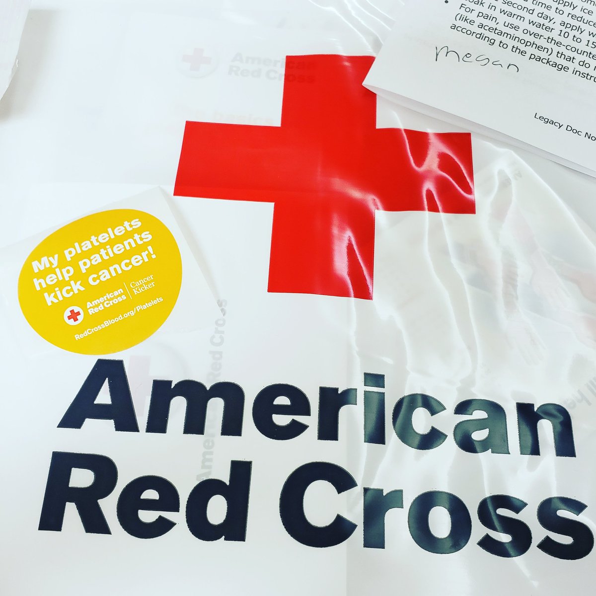 mklease's tweet image. What do y'all do on your day off? #platelets #redcross #savinglives