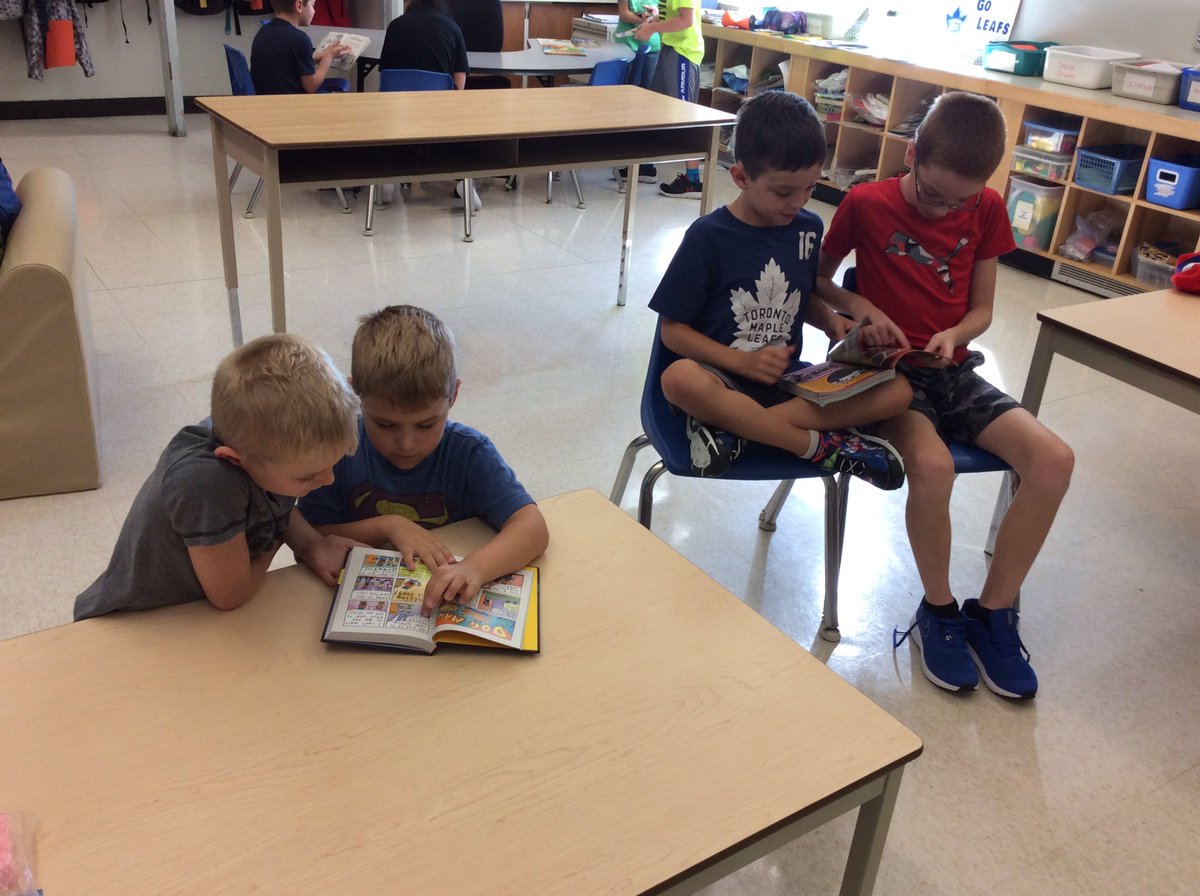 LaPorte_EES's tweet photo. Today students learned the strategies to Read to Someone. They practised the strategy and used comprehension check-ins each page to ensure everyone understands the text. #daily5 #reading #thinkingaboutreading https://t.co/jLNcddorew