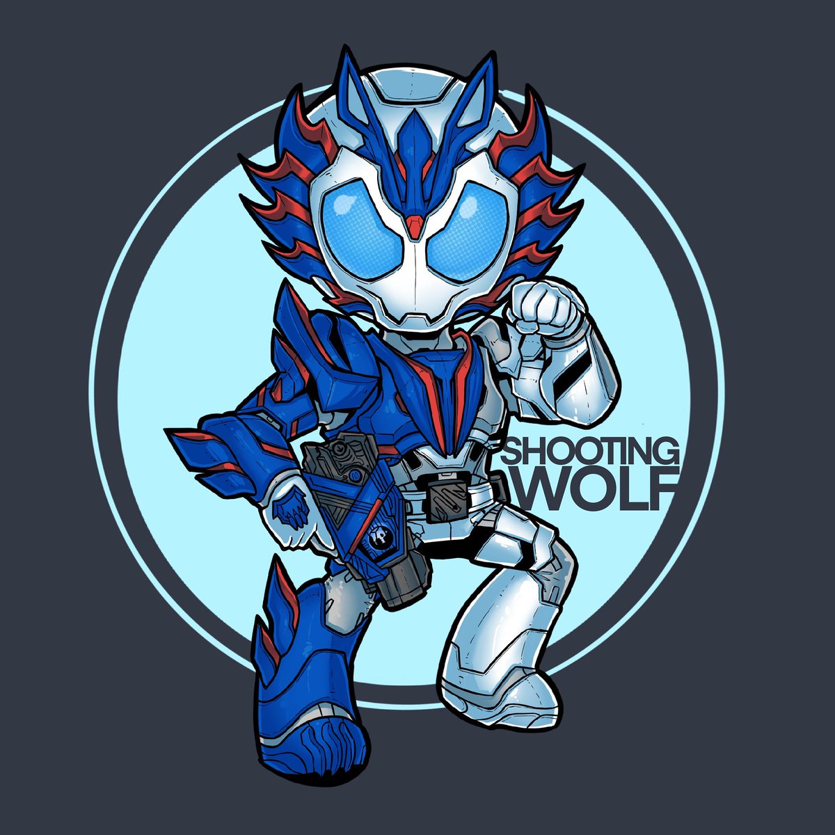 AlienKecebong's tweet photo. #KamenRiderZeroOne #KamenRider #kamenridervulcan #vulcan #shootingwolf #fanart https://t.co/4DacUJVAhz