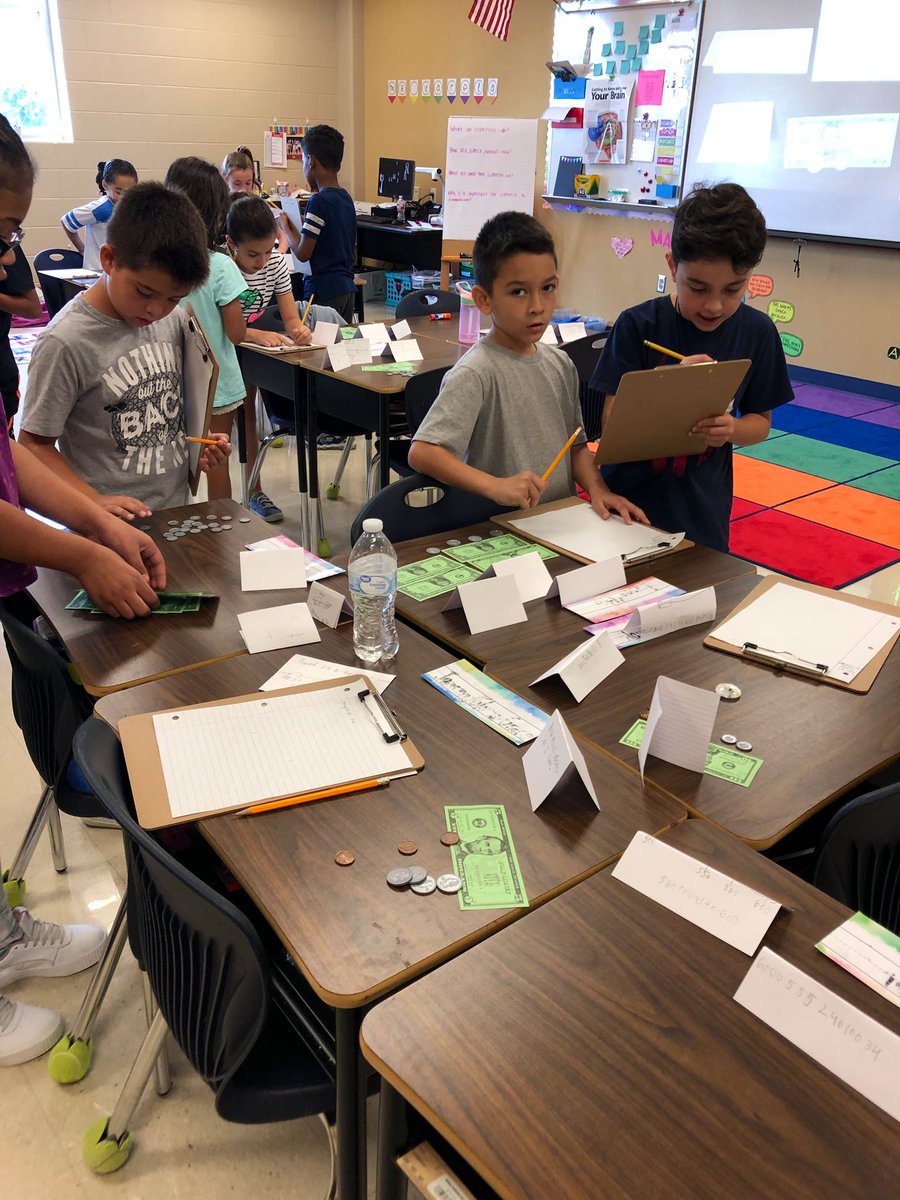 MsVarelasClass's tweet image. Our first math museum focused on all things place value! And it was a huge hit! 🤗 #NISDLegends #onehiveonepurpose