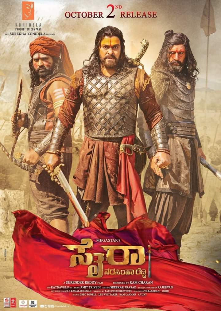 KSSS_Official_'s tweet photo. #SyeRaaTrailer Today at 5:31 PM 
#SyeRaaNarasimhaReddy #SyeRaaOnOct2nd 

@KicchaSudeep @KonidelaPro https://t.co/s0Ptymr90L
