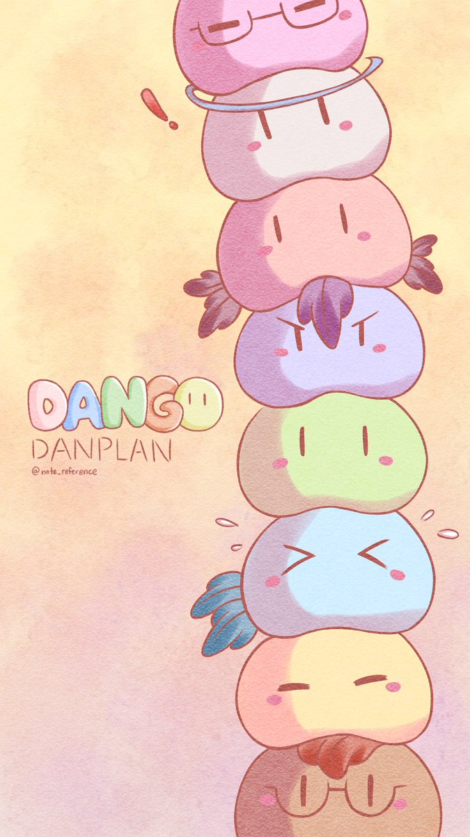 @DanPlanB @kobeniii @OddJayAlter @Zerinchii @JoCat105 @suzukiPCArt  I hope you guys don't mind me suddenly wanting to draw everyone as dangos- 