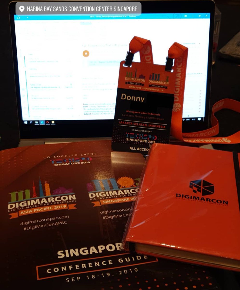 Super excited with what will happen today.... #DigiMarConAPAC #DigiMarConSingapore