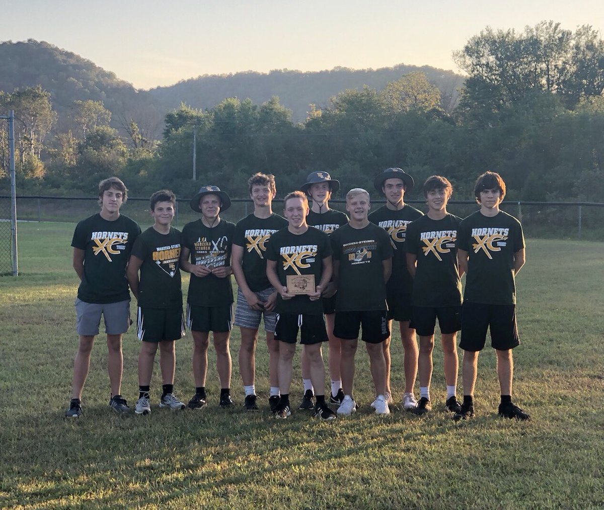 Congrats to the boys cross country team for their 1st place finish tonight at the Goat Hill Classic Meet in North Crawford!