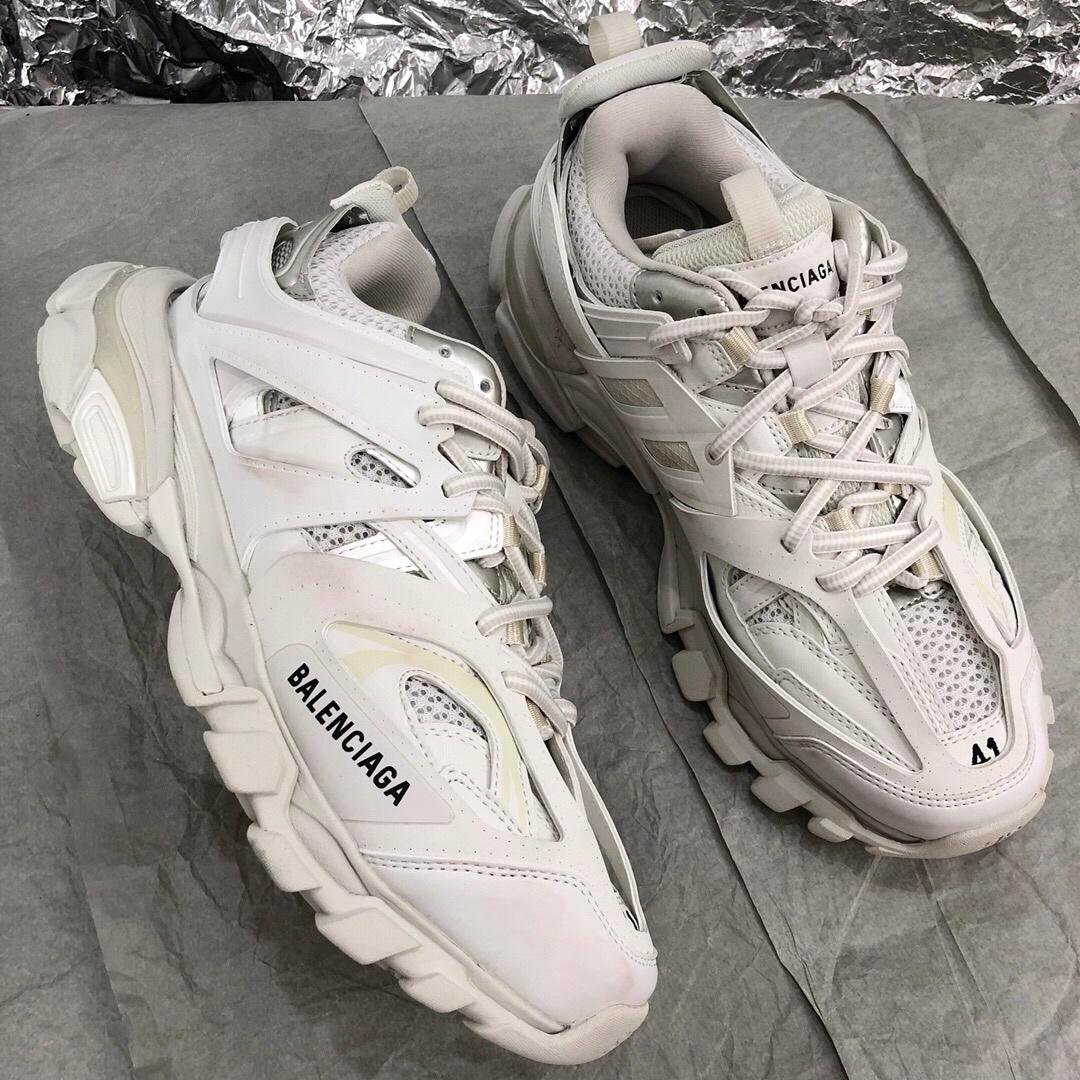 Balenciaga Speed Knit Trainers Logo Color Drops Grey