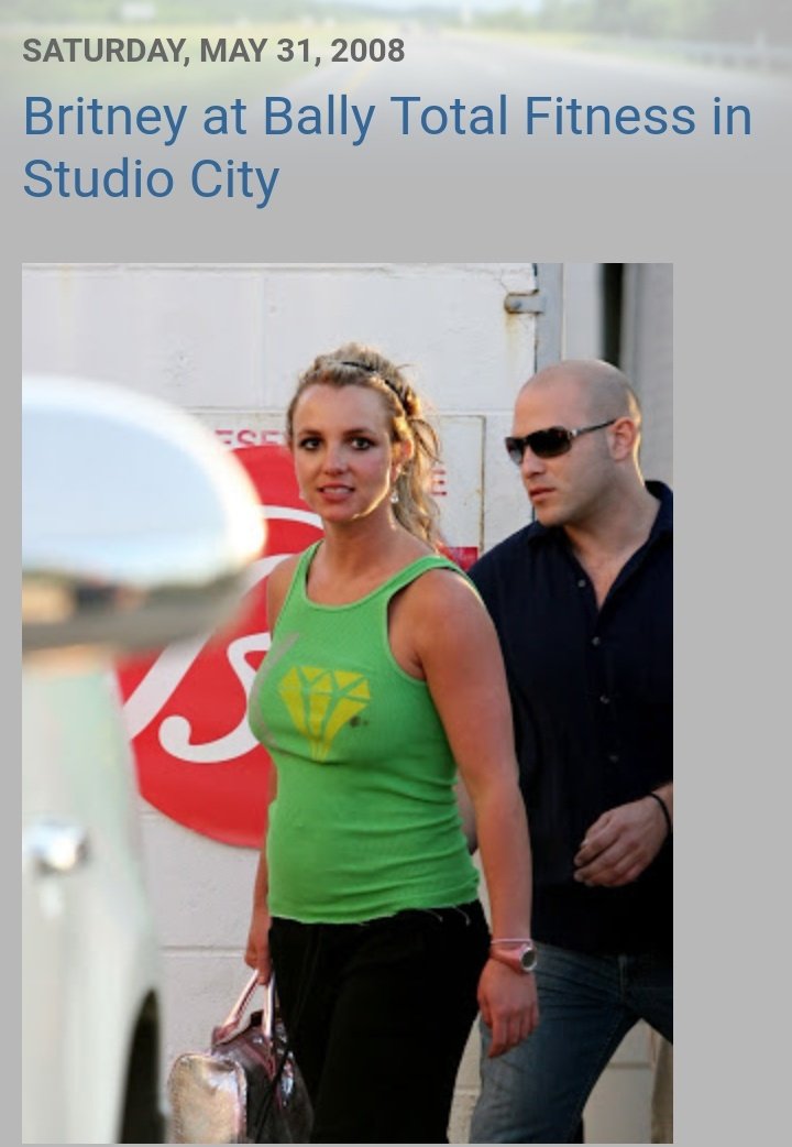 May 2008Circus recording sessions are in a full swing now. Britney is exercising, rehearsing and recording basically every day.