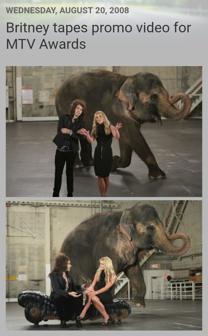 July - August 2008Among her fitness/recording routine Britney tapes cameo for Madonna's Sticky & Sweet Tour and promo video for MTV Awards with Russell Brand by her side. OK photoshoot with her boys is out in August as well.