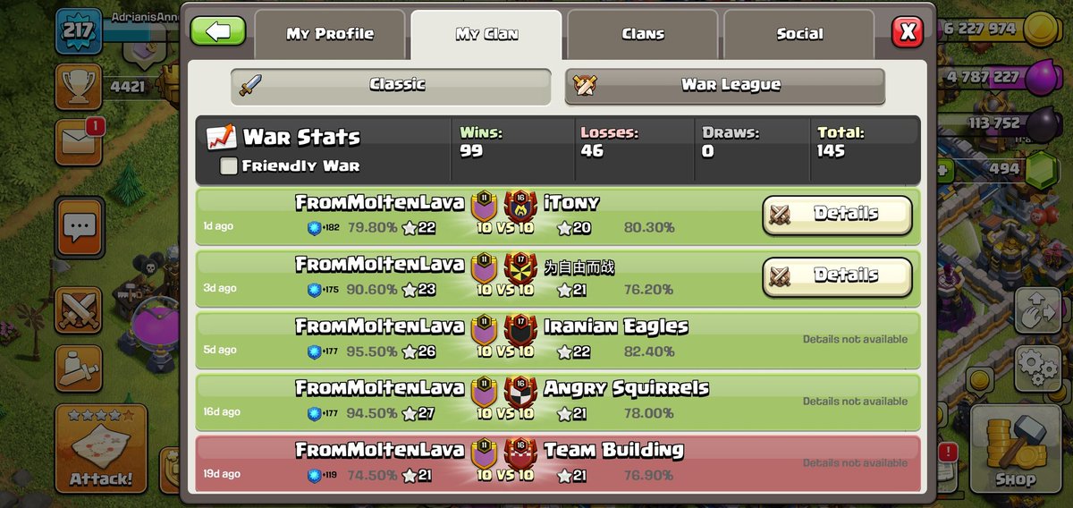 So far not a bad start. If you want to help us continue our streak don't be reluctant to join our recruitment server discord.gg/FMbzEes for more information. Looking to further grow our family ❄