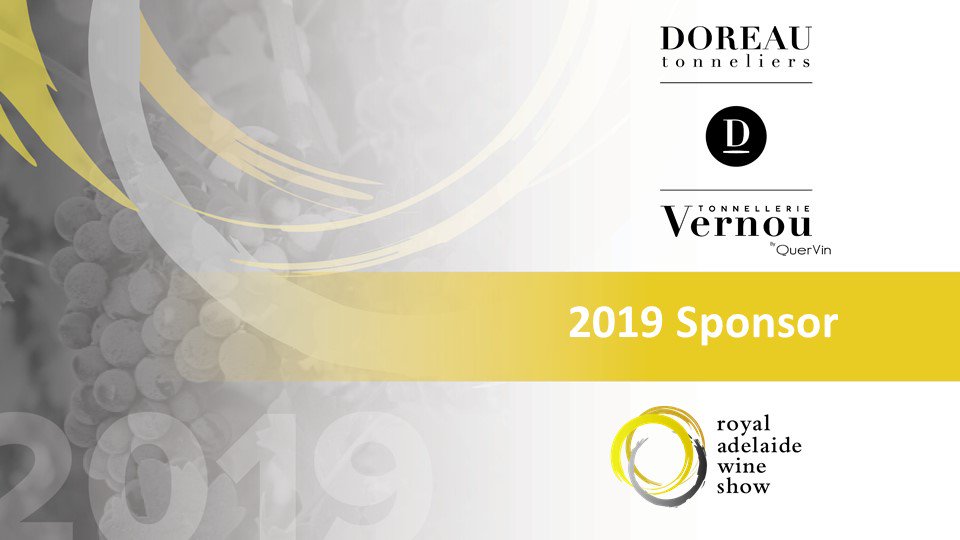 The #AdlWineShow thanks  @QuerVinOak for their sponsorship of the 2019 Wine Show!