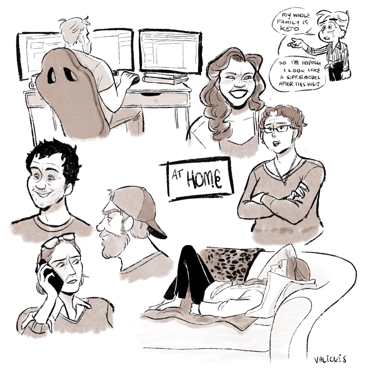 Sketches from today 