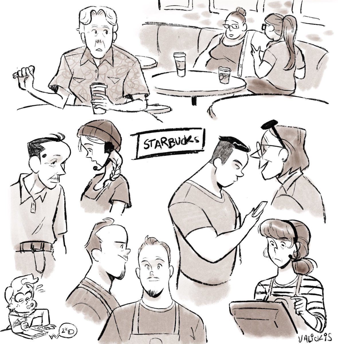 Sketches from today 
