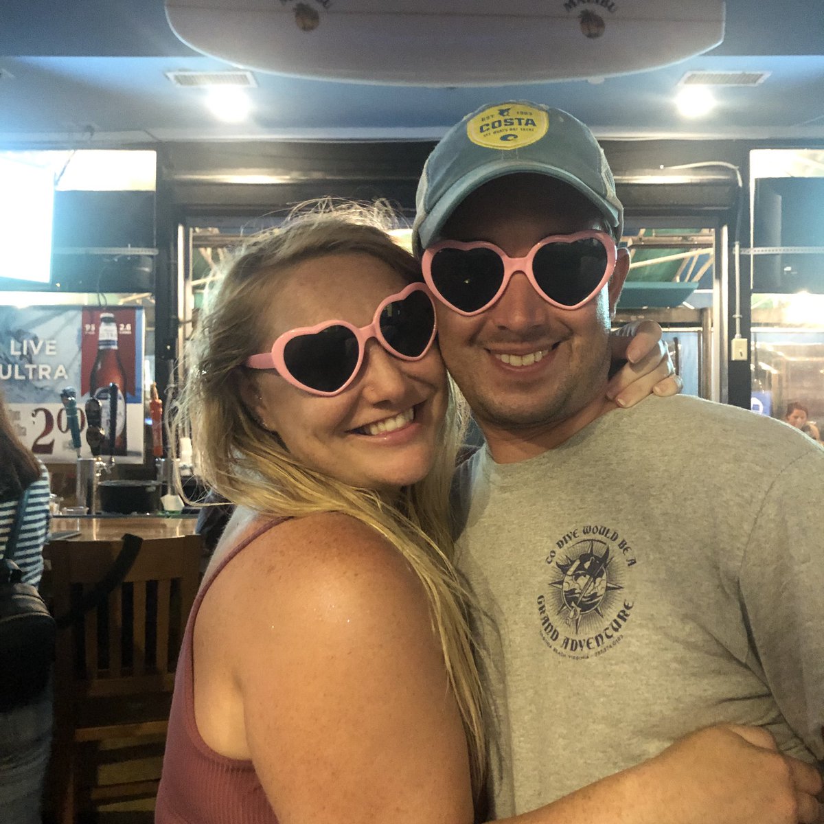 SueBrittany's tweet photo. When you turn 31 and everyone has to wear pink heart glasses! #love #pinkallday https://t.co/WEXwHDZpAM