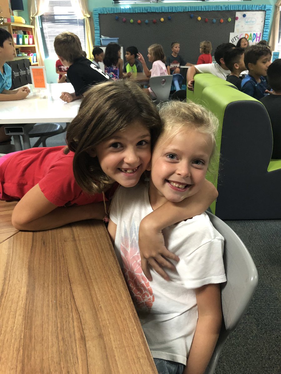 mrs_finger_'s tweet photo. Animo Buddies! These second and third graders are creating new friendships and getting to know each other so that they can support and encourage each other all year! #ALLinatAustin #AustinHouses #TeamAnimo 🖤 https://t.co/ktWOsmAjaO