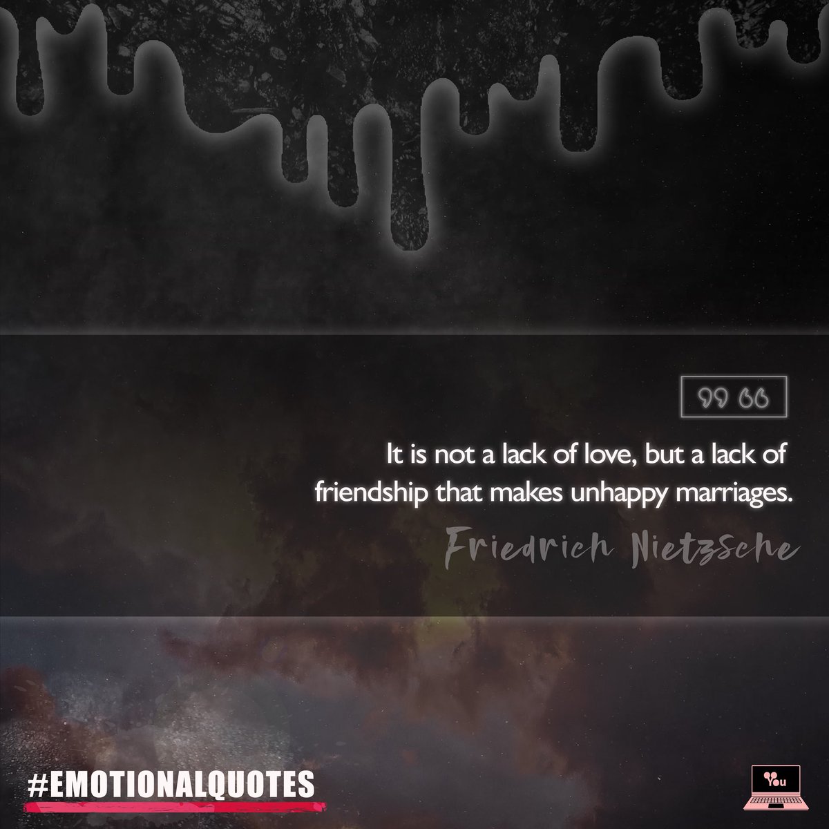 You two should only be in a relationship if you're good friends first. • #EMOTIONALQUOTES

#Love #Friendship