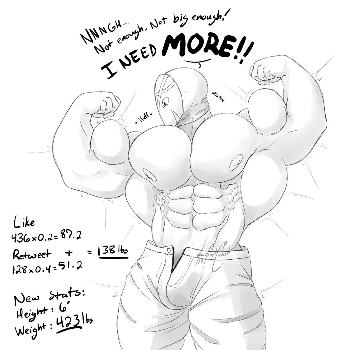 Hoarfrostcomet's tweet photo. Week 3: He blew right through that sure and he's getting some pretty good size! And this is the final week to grow him as huge as possible!
Likes =0.2lbs and Retweets = 0.4lbs

Notes lock Monday night! https://t.co/UDkv7GnNsx